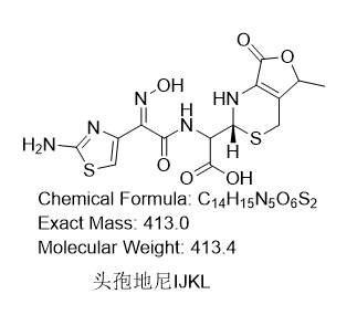 头孢地尼CP杂质IJKL